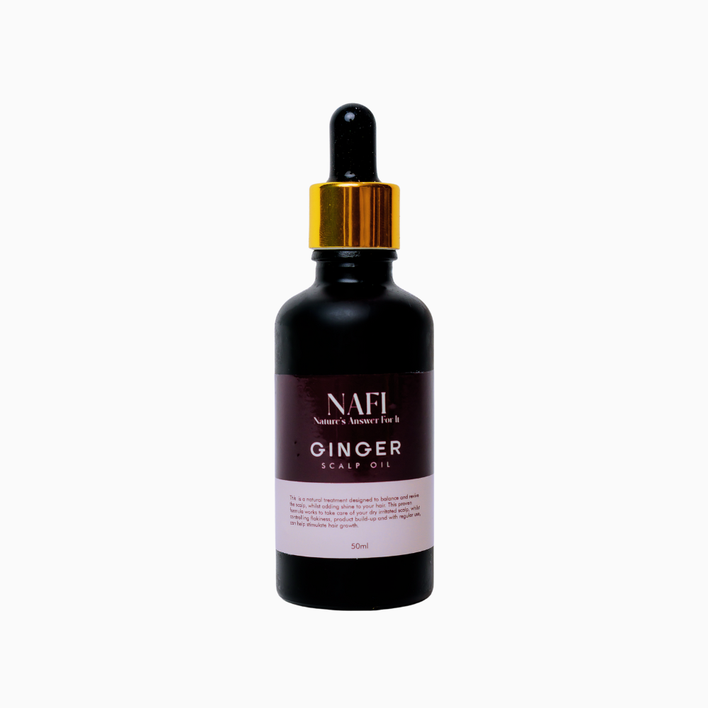 Ginger Scalp Oil for Nourished Flake-Free Hair | Getnafi
